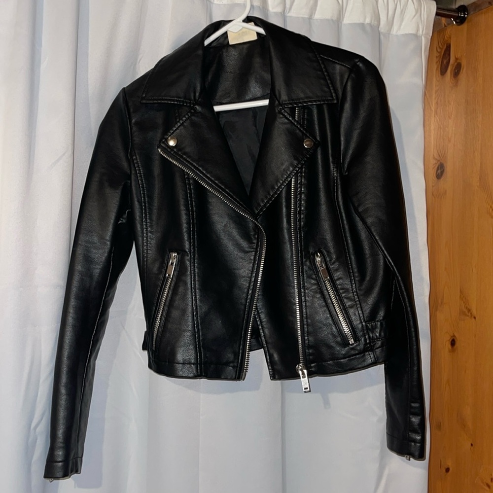 Leather jacket
